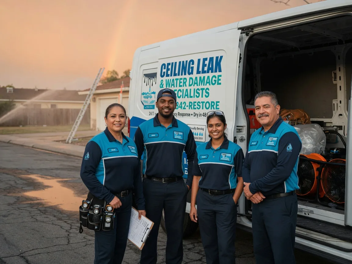 Ceiling Leak Cleanup company in Mathias, WV